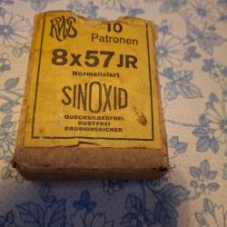 Balle de 8x57 JR dans l emballage d origine