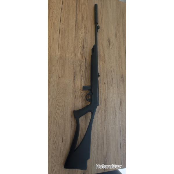 Carabine mosberg plinkster 802 avec silencieux
