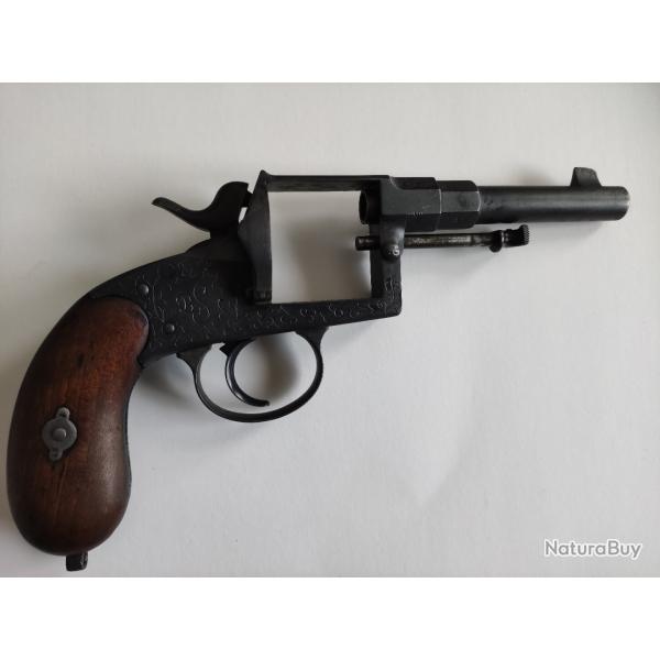 Reichsrevolver ERFURT 1883 grav
