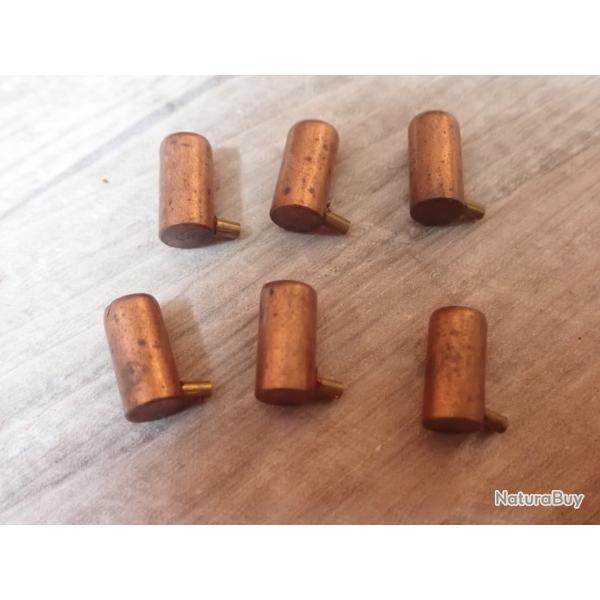 Lot de 6 cartouches  broche 5 mm