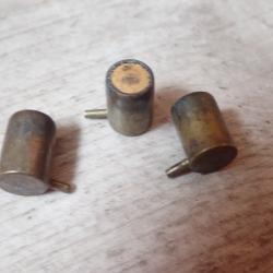 Lot de 3 Cartouches à broche 9 mm