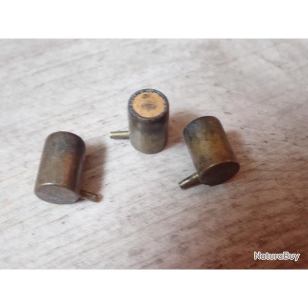 Lot de 3 Cartouches  broche 9 mm
