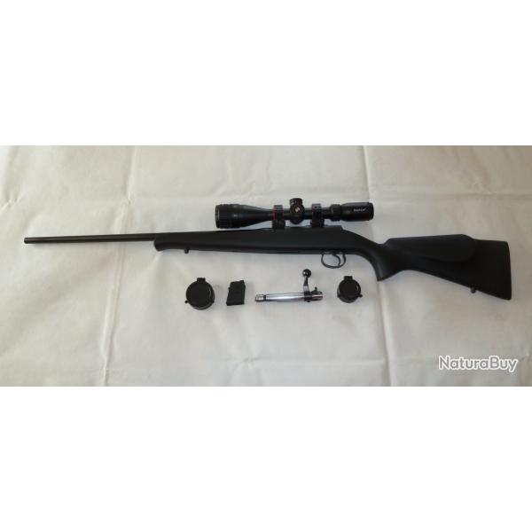 CZ 452 Silhouette mtallique. Comme neuve.