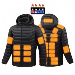 PROMO Veste Chauffante USB Unisexe Homme Femme Gilet Chauffant Électrique 3 Niveaux - Manteau Hiver