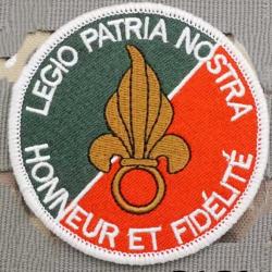Patch velcro brodé légion étrangère écusson