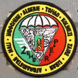 Patch velcro 2e REP Légion étrangère