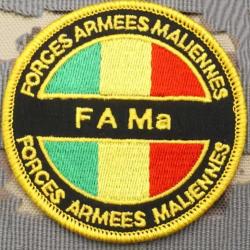 Patch velcro FAMA Forces Armées Maliennes - Écusson Militaire