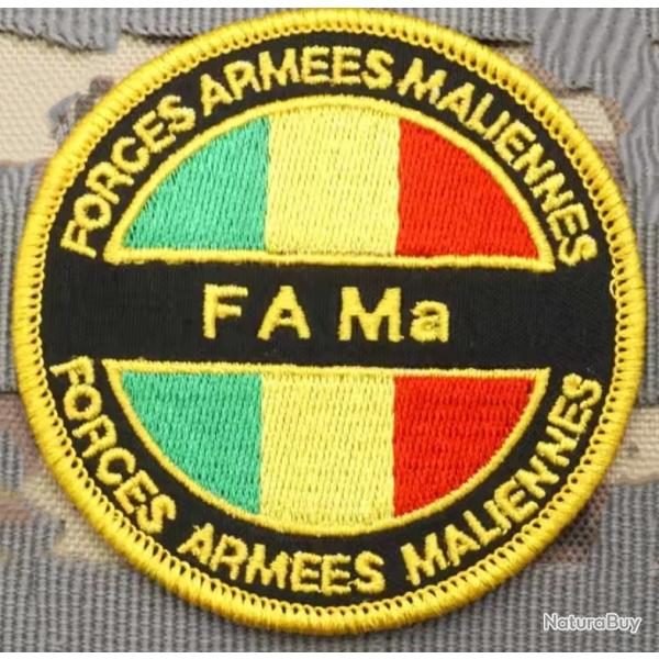 Patch velcro FAMA Forces Armes Maliennes - cusson Militaire