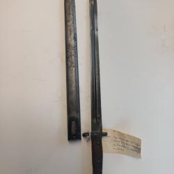 baionnette TYPE MAUSER