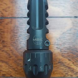 Barrel tuner et compensateur MBE pour 308 et assimilés M18x1.5