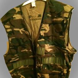 Gilet de chasse léger camouflage Solognac