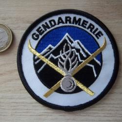 écusson militaire gendarmerie nationale haute montagne insigne militaire