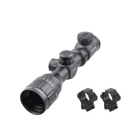 VictOptics A3 2-6x32 Lunette de Visée Chasse Réticule SFP Etanche Rouge/Vert Airsoft & Carabine