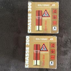 Cartouches Solognac acier Steel Shot calibre 12