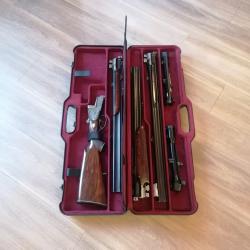Rare ensemble germano-autrichien Waffen Kirsch / Ferlach Wincenz Urbas - 3 canons & 2 lunettes - 197