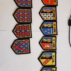 Lot 13 Écussons légion gendarmerie mobile