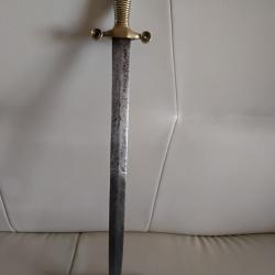 Glaive de sapeurs-pompiers modèle 1855