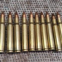 lot de 10 cartouches RWS de calibre 30-06 à balle KS de 165 grs / 10,7 g