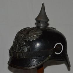 CASQUE A POINTE PRUSSIEN Mle 1915-PRUSSIAN INFANTRY SPIKED HELMET-1°WW-GRANDE GUERRE 1914/1918