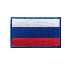 Patch Drapeau - Russie - velcro - Livraison gratuite