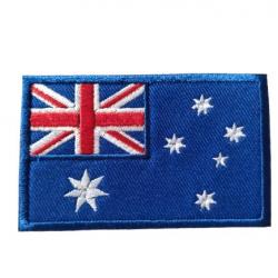 Patch Drapeau - Australie - velcro - Livraison gratuite