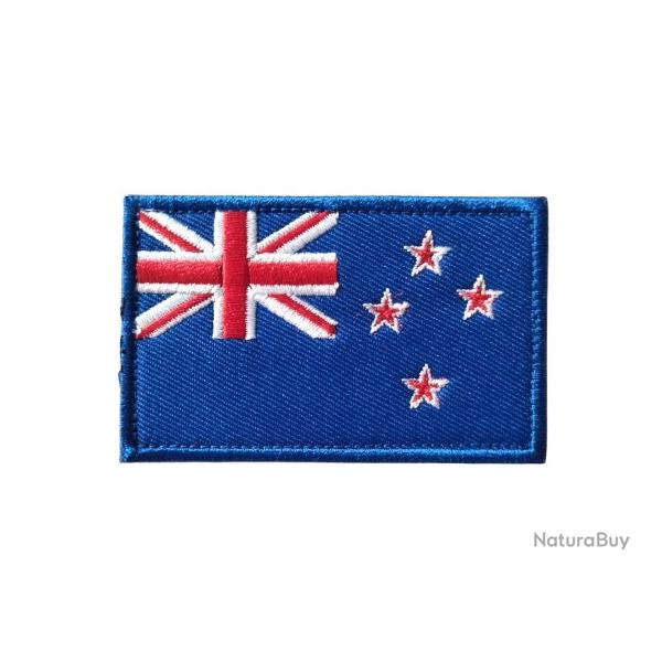 Patch Drapeau - Nouvelle-Zlande - velcro - Livraison gratuite