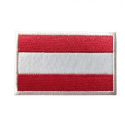 Patch Drapeau - Autriche - velcro - Livraison gratuite