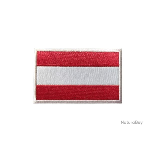 Patch Drapeau - Autriche - velcro - Livraison gratuite
