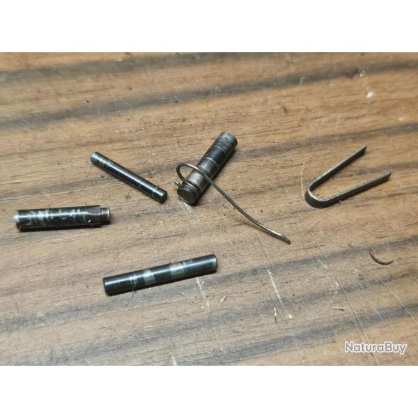 Lot de ressorts et axes du pistolet Browning international 22lr