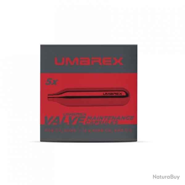 5X Capsules de maintenance Umarex avec silicone