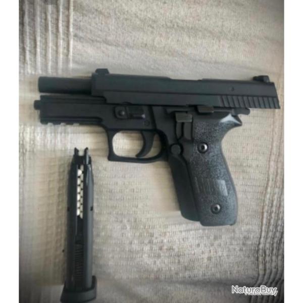 1 x Sig sauer p229 gaz full metal 6mm blowback