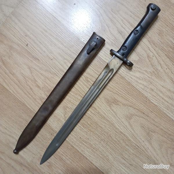 Baonnette Mauser FN Mle 98 court