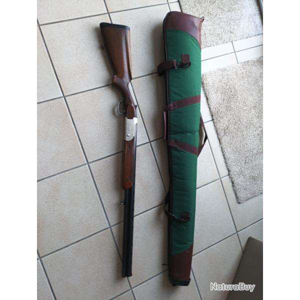 Fusil de chasse cal 12 Verney Carron avec son fourreau