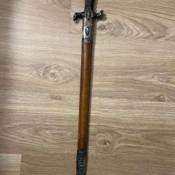 Dague de Chasse des chasses Impériales du second empire (N) en argent .