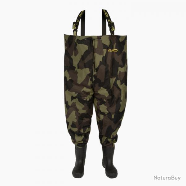AVID DISTORTION CAMO CHEST WADERS AVID 45