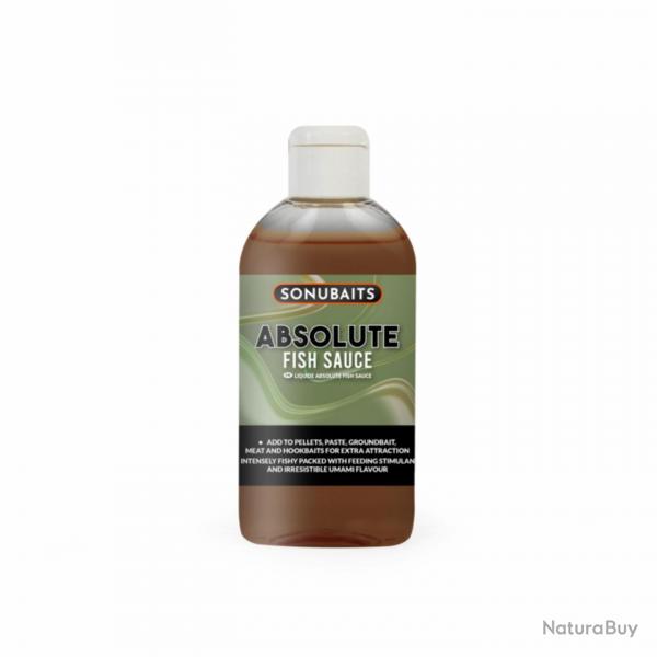 SONUBAITS LIQUIDE ABSOLUTE FISH SAUCE 200ML SONUBAITS