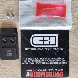 Plaque adaptatrice C&H Precision CHPWS GL-509T Glock MOS pour Holosun HE 509T Neuve