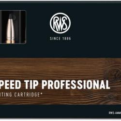 Cartouches RWS SPEED TIP-PRO HUNTING - Cal:6,5 Creedmoor - 140Grs/9,1G - x20