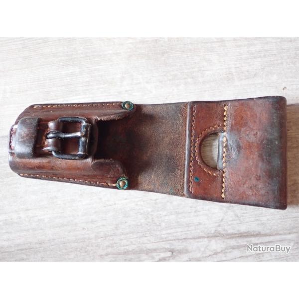 1923 Porte fourreau pour baionnette suisse Schmidt Rubin 1889, 96/11, 1906, K11 ou k31
