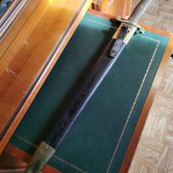 Rare glaive suisse modèle 1878 de pionnier avec fourreau