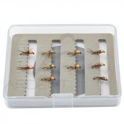 Collection mouches YLFly-Fishing nymphes Estivales