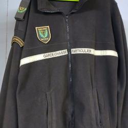 Blouson polaire "garde particulier "avec tous les attributs
