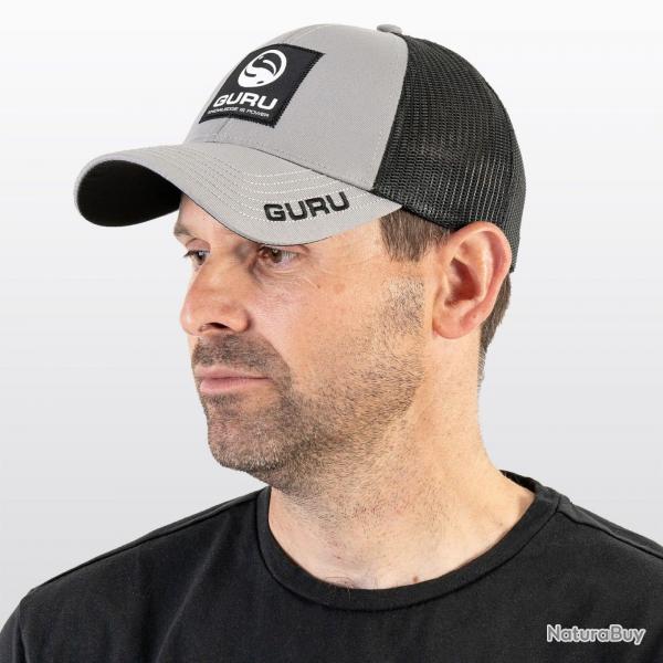 GURU CASQUETTE GREY PATCH TRUCKER CAP GURU
