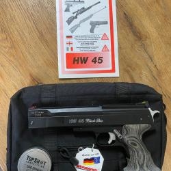 Pistolet air comprimé WEIHRACH HW 45 Black star