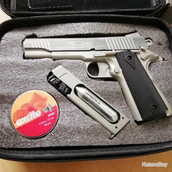 Colt Thompson 1911 Auto Ordonnance CO2 diabolo 4.5mm