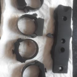 1 PAIRE DE COLLIERS DIAMETRE 30 POUR MONTAGE HMS SWIFT POUR BLASER