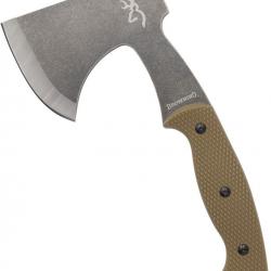 Hachette Browning Big Creek Hatchet Lame Acier 3Cr13MoV Manche Polymère Etui Nylon BR0565