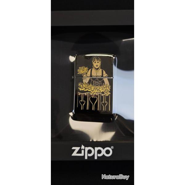 Zippo 251714 Briquet  essence - Coupe vent - Modle Moutain Domina