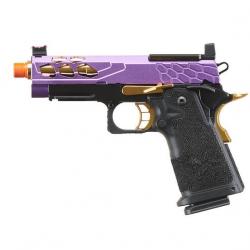 PISTOLET AIRSOFT GBB STRYK HI-CAPA 4.3 VIOLET/OR LANCER TACTICAL