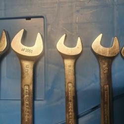 Lot de 5 clef plate facom taille américaine
